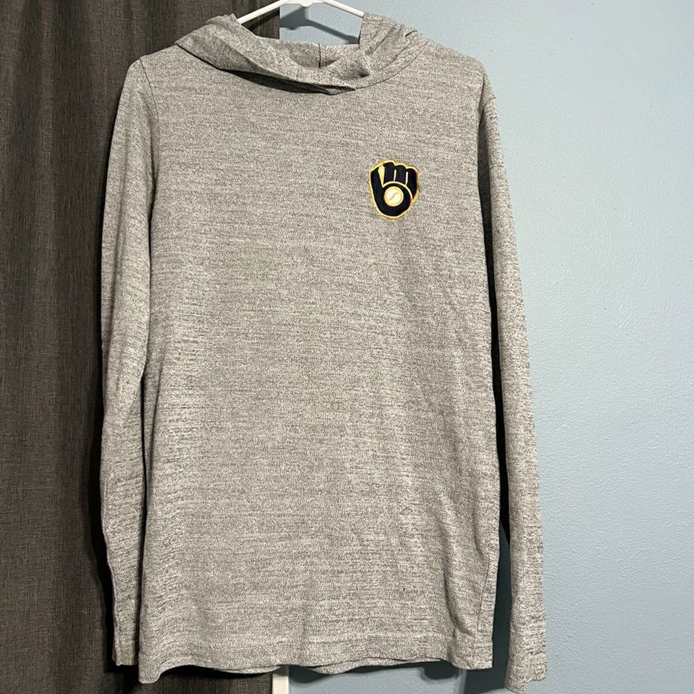 Milwaukee Brewers MLB Sweater Hoodie Size Small